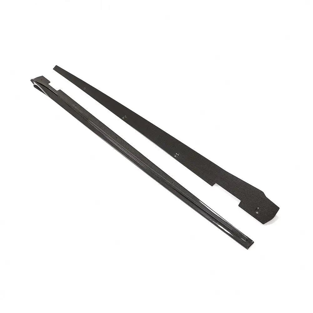 Carbon Fiber Winglet Side Skirt - Porsche Panamera 971 GTS Turbo Sport Hatchback 4-Door 2017-2019
