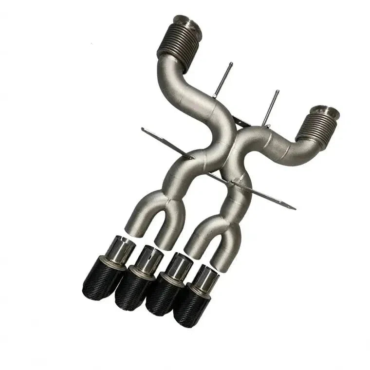 McLaren 765LT Titanium Straight Pipe Exhaust System