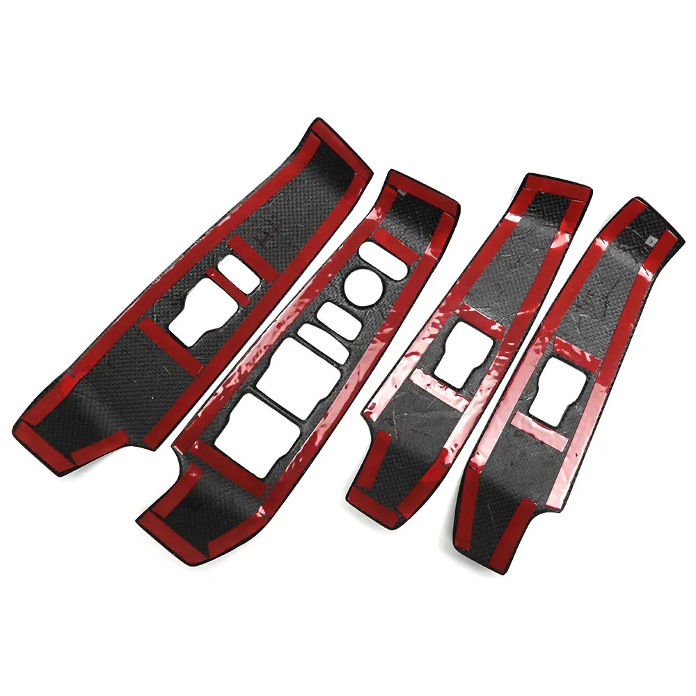 Carbon Fiber Window Lift Switch Panel Cover - Acura Integra A-Spec Type S 2022-2024
