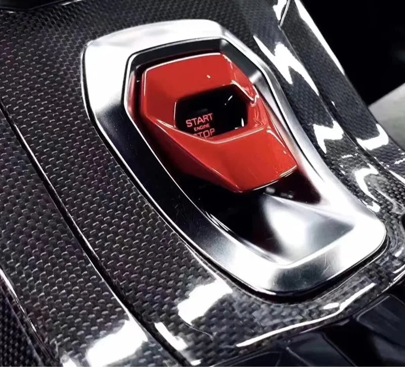 Carbon Fiber Interior Trims Replacement Set (10pc) - Lamborghini Huracan