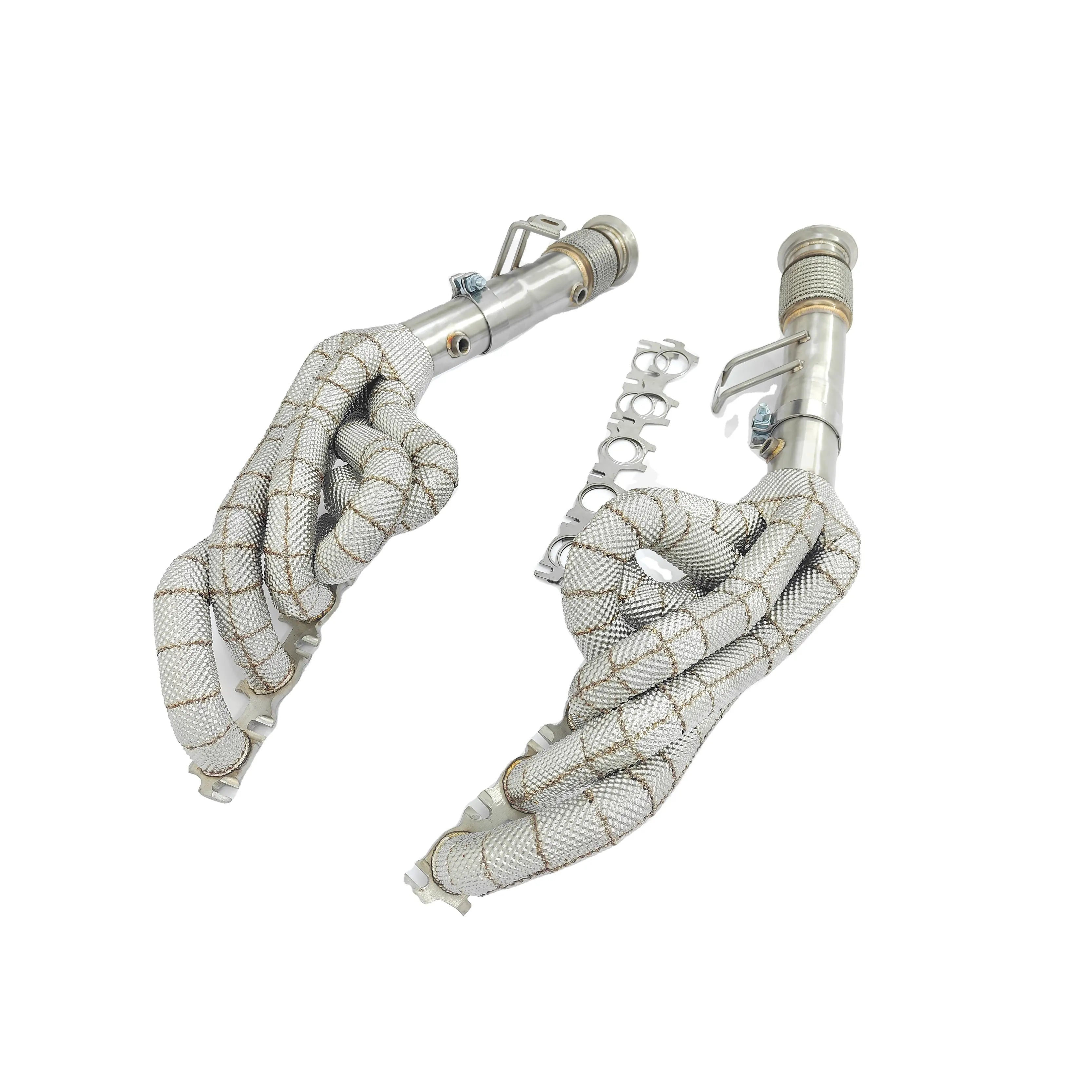 Exhaust Manifold Header w/ Heat Sheild - Audi R8 V10 5.2L