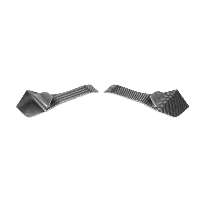 Paktechz Prepreg Carbon Fiber Rear Corner Splitter Canard - Ferrari F8