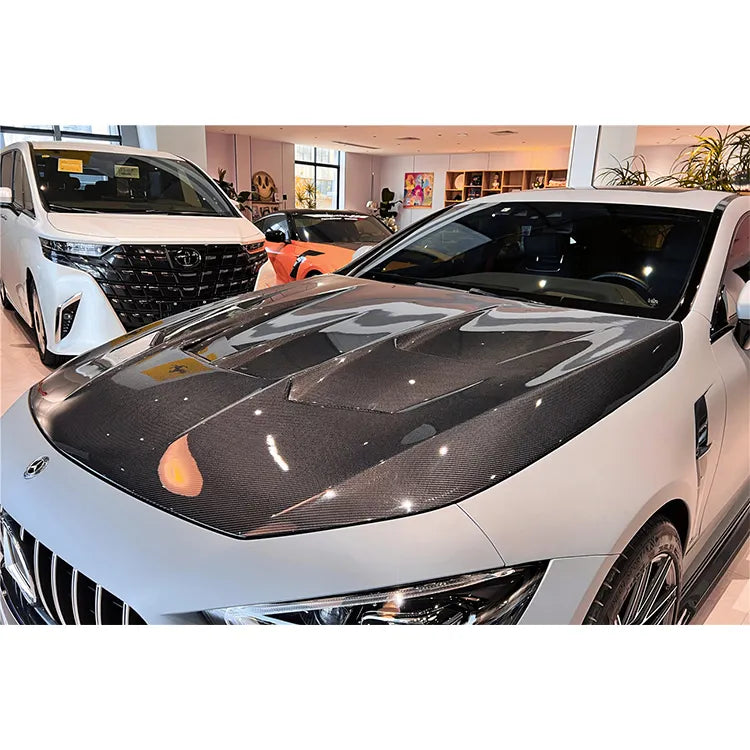 Carbon Fiber Vented Hood bonnet V2 - Mercedes-Benz AMG GT43 GT50 GT53 GT63 GT