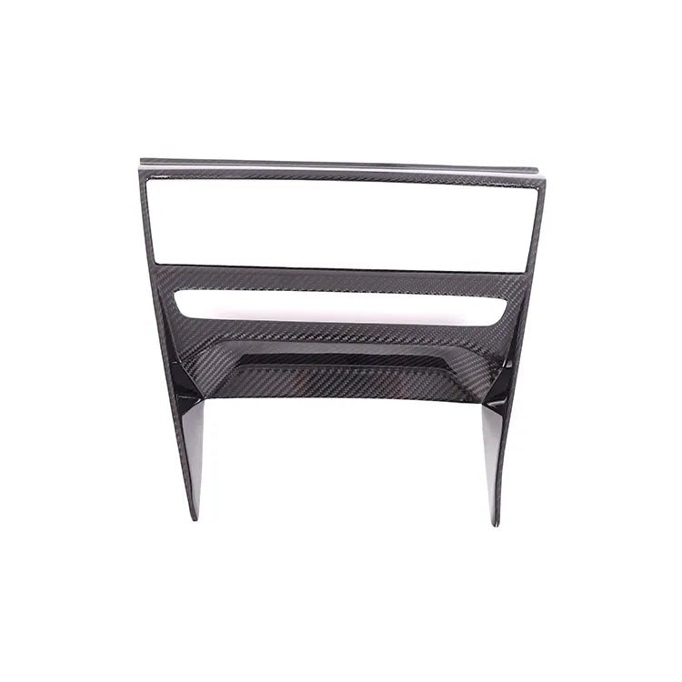 Carbon Fiber Interior Center Console CD Button Panel Frame Trim Cover - BMW 8 Series G14 G15 G16 2019-2023