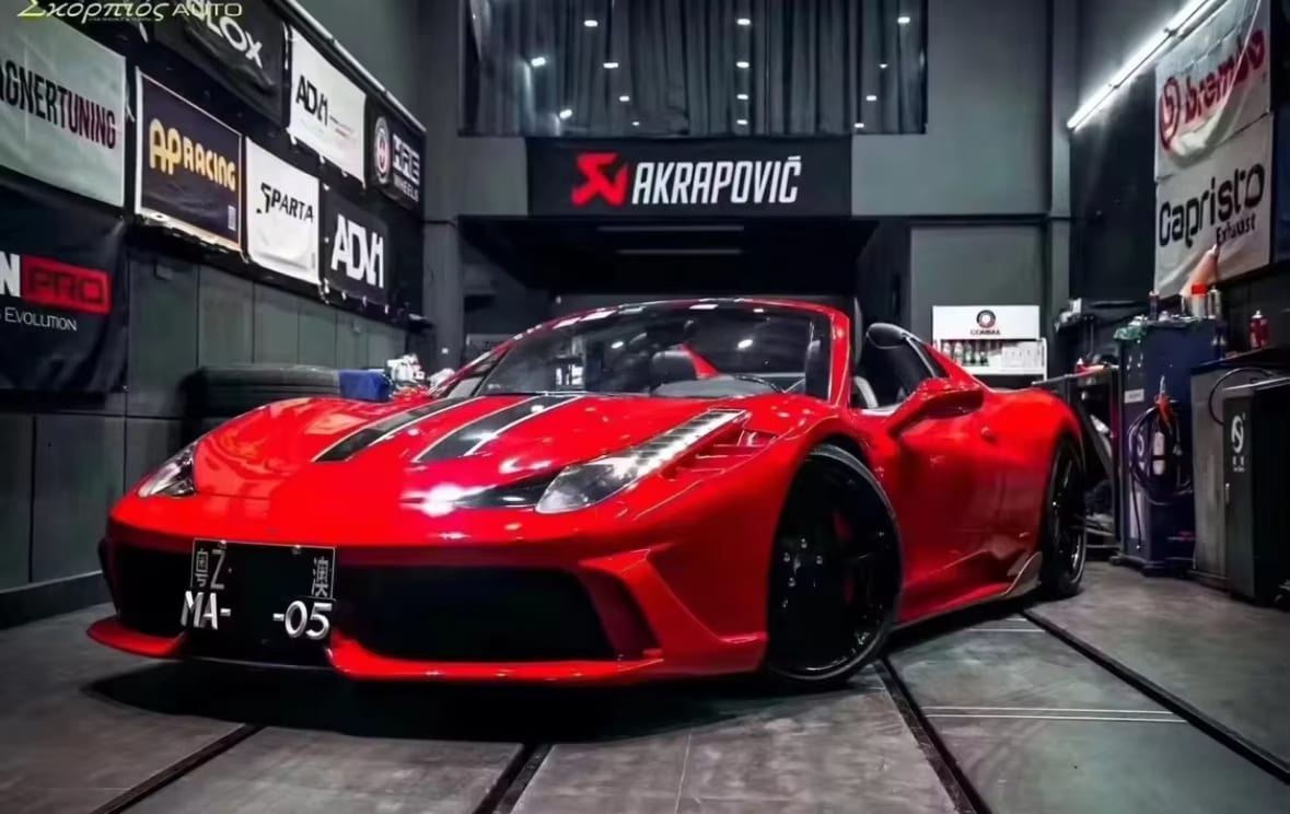 Carbon Fiber SP Style Body Kit - Ferrari 458