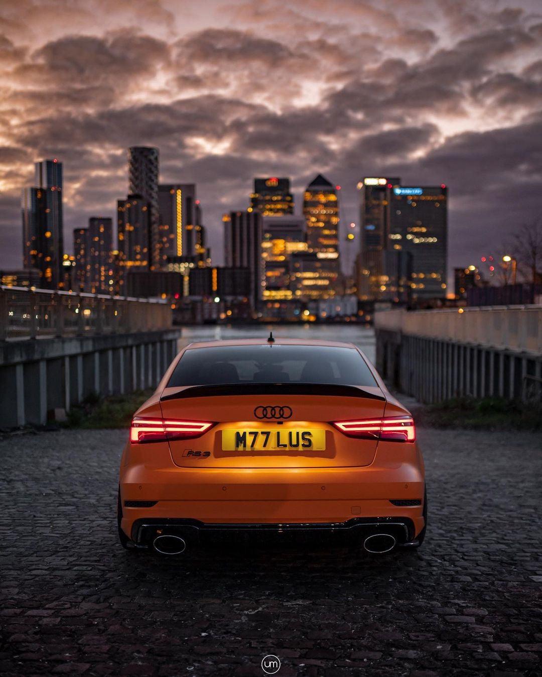 High Kick Carbon Fiber Trunk Spoiler - Audi RS3/S3/A3 8V