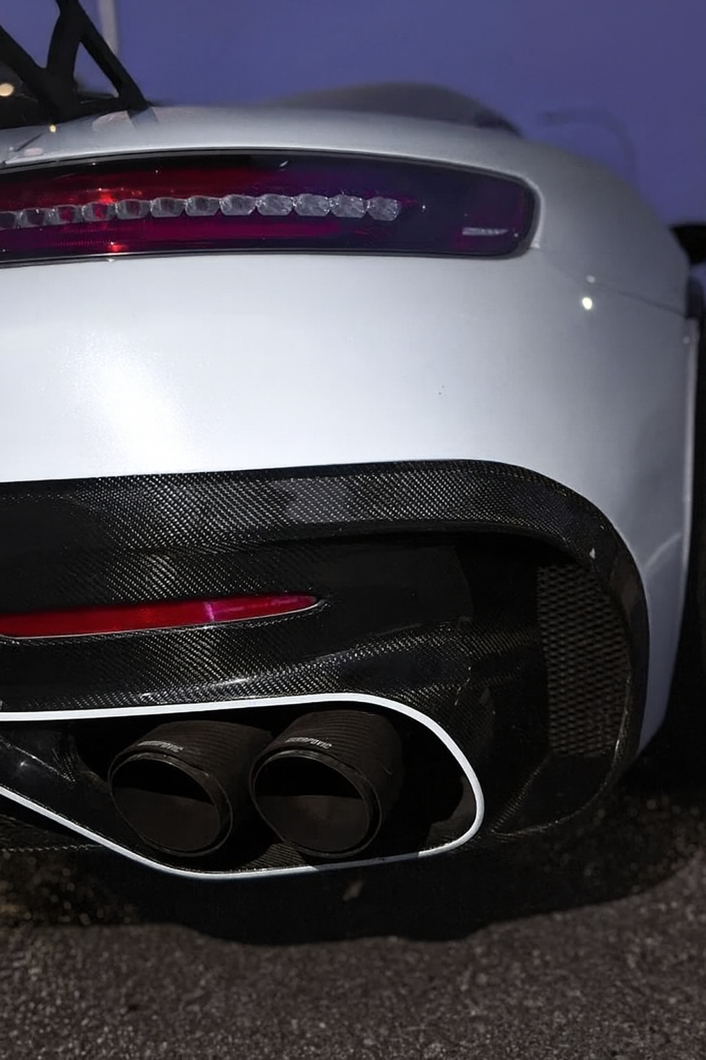 Mercedes AMG GT/GTS/GTR Black Series Rear Bumper