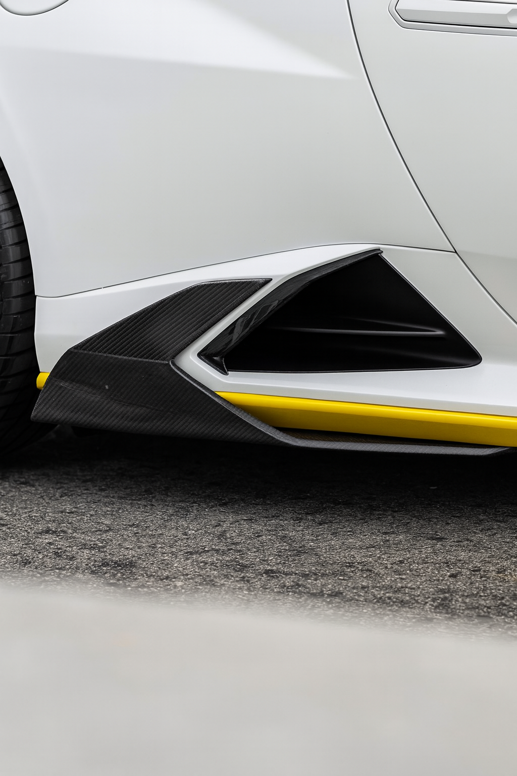 Lamborghini Huracan STO Carbon Fiber Side Skirt Rockers