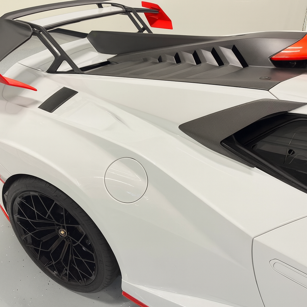 Lamborghini Huracan STO Carbon Fiber Side Air Intake Vent