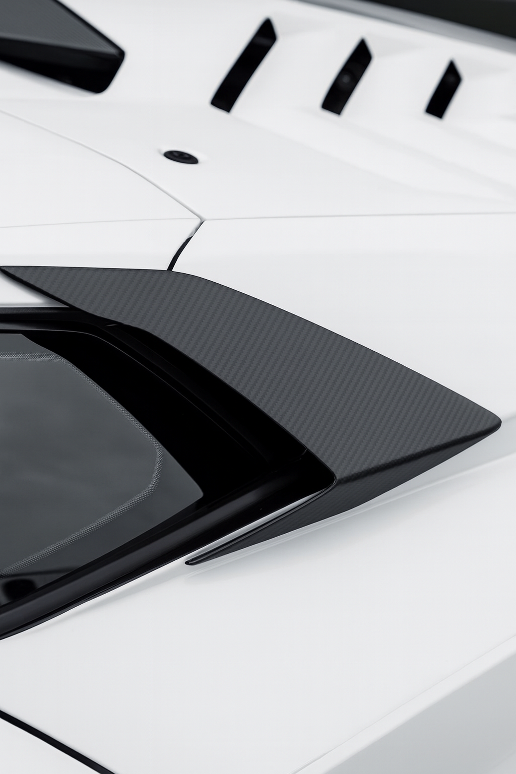 Lamborghini Huracan STO Carbon Fiber Side Air Intake Vent