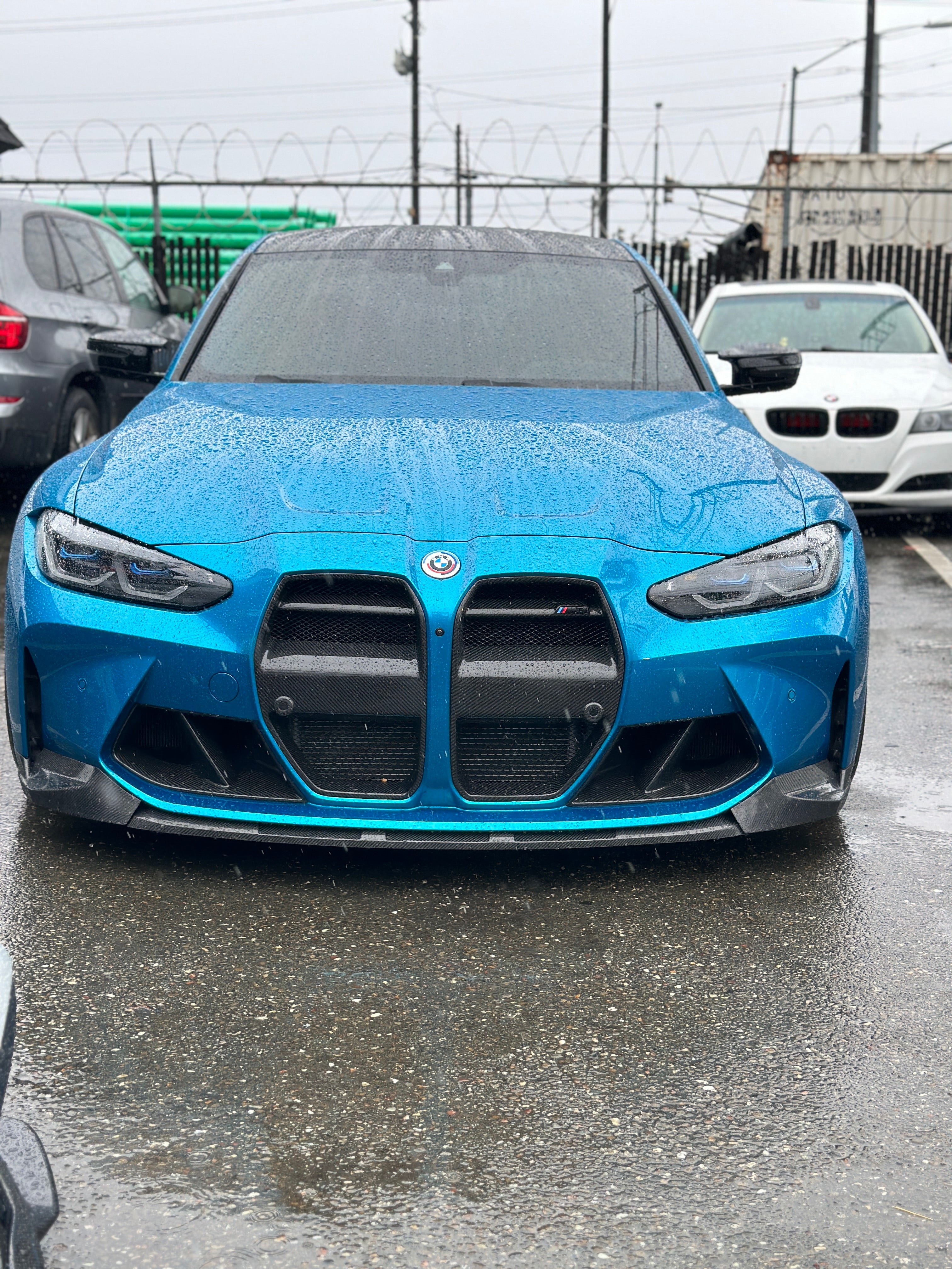 VR Style Carbon Fiber Front Grilles - BMW G80 M3 & G82 / G83 M4