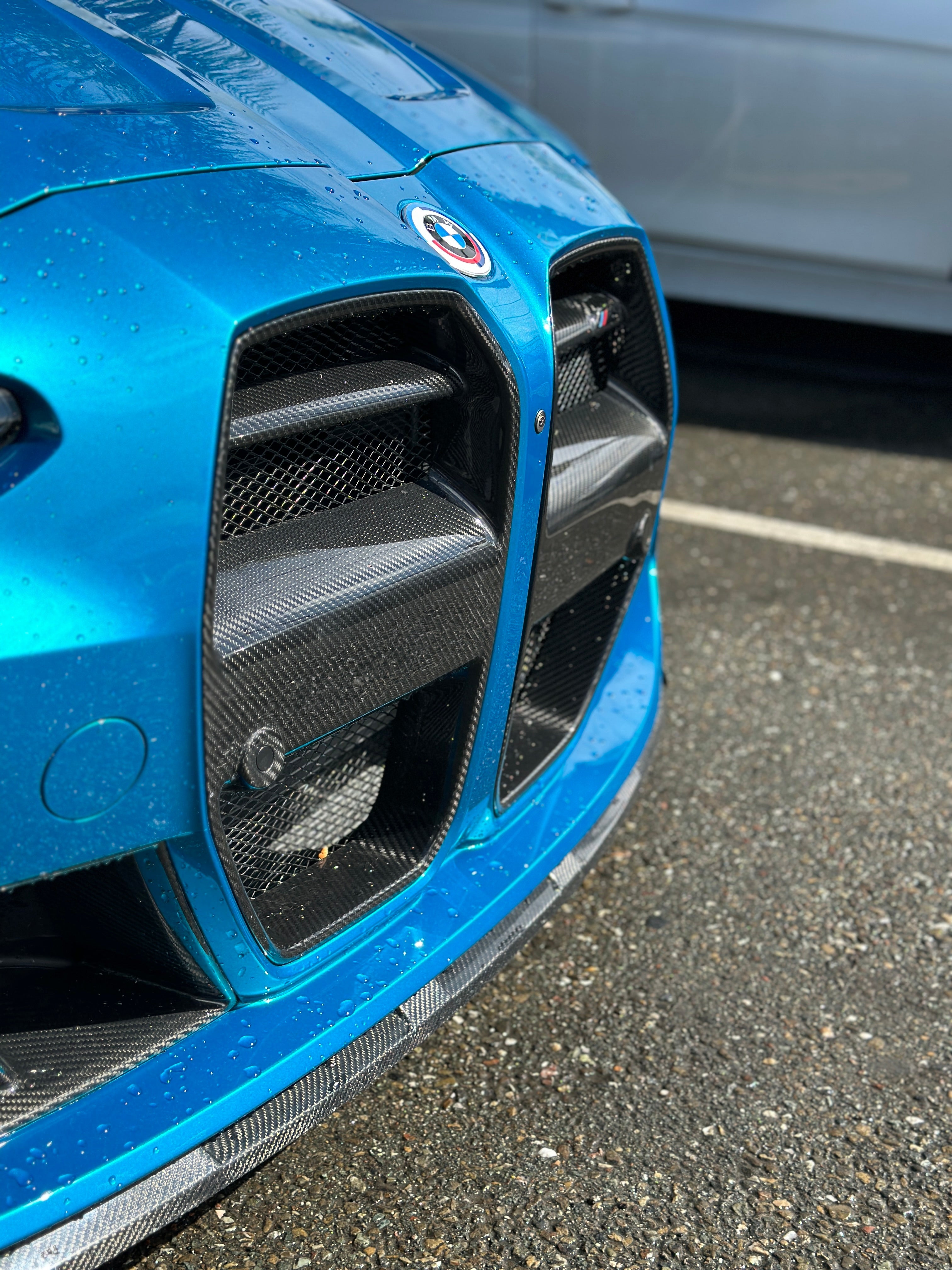 VR Style Carbon Fiber Front Grilles - BMW G80 M3 & G82 / G83 M4