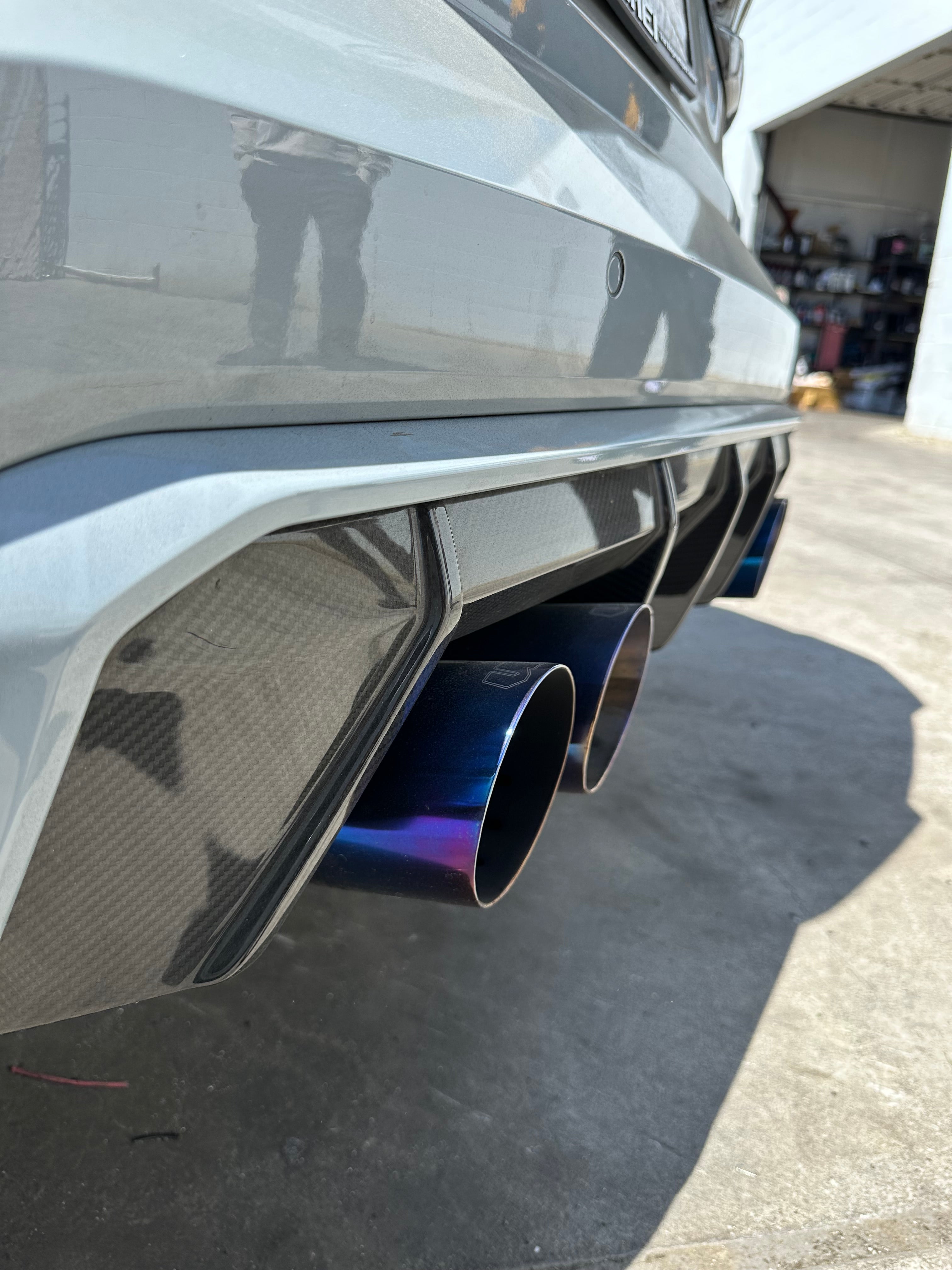M Performance Style Carbon Fiber Rear Diffuser - BMW G80 M3 & G82 / G83 M4