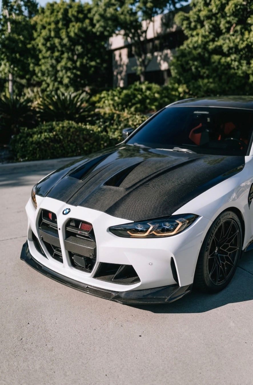 MHC Style Carbon Fiber Front Lip - BMW G80 M3 & G82/G83 M4