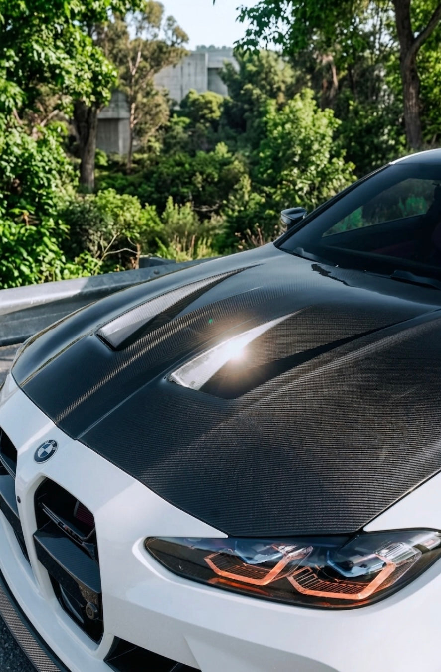 Alpha N Style Carbon Fiber Front Hood - BMW G80 M3 & G82 / G83 M4