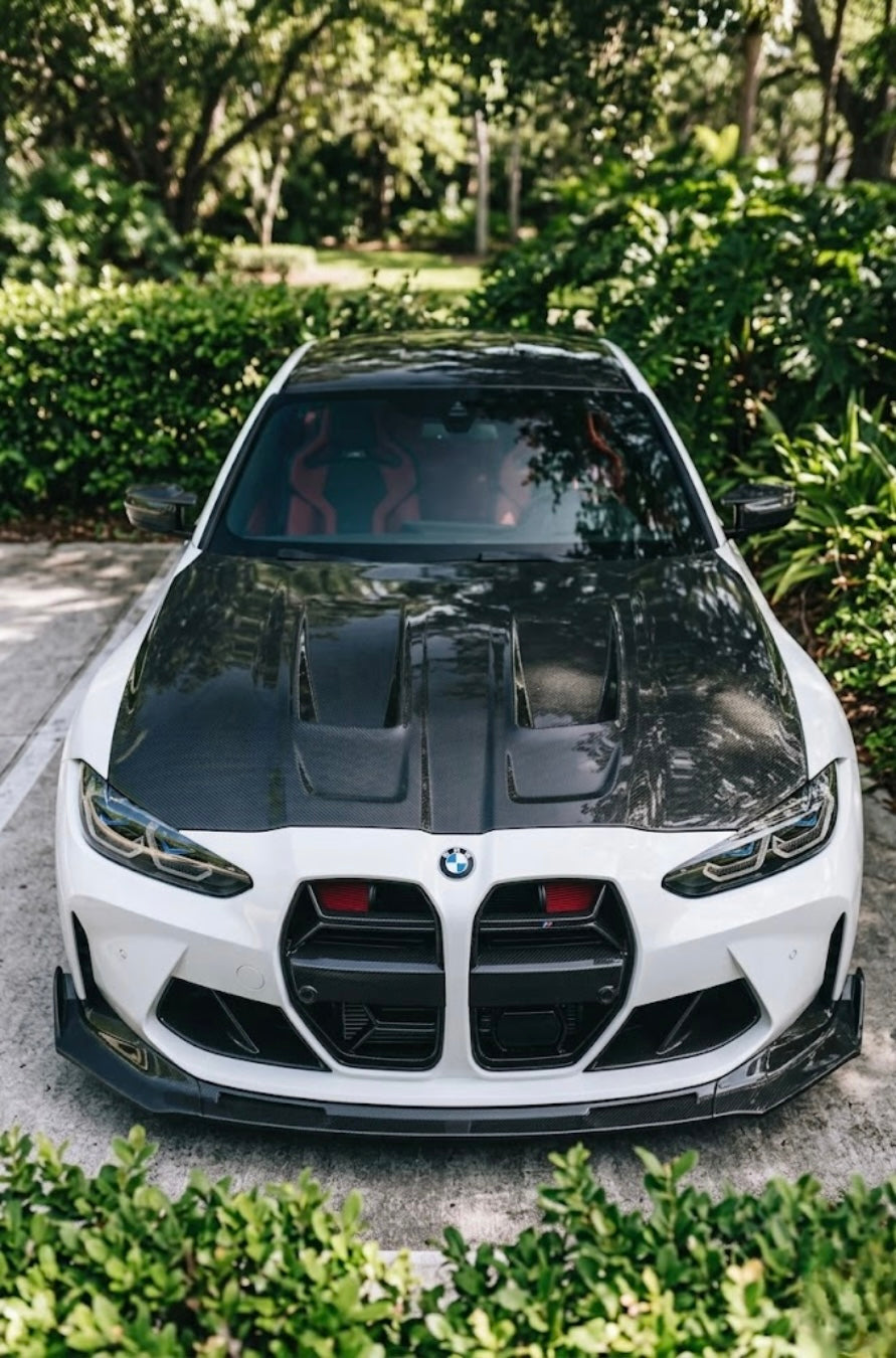 Alpha N Style Carbon Fiber Front Hood - BMW G80 M3 & G82 / G83 M4