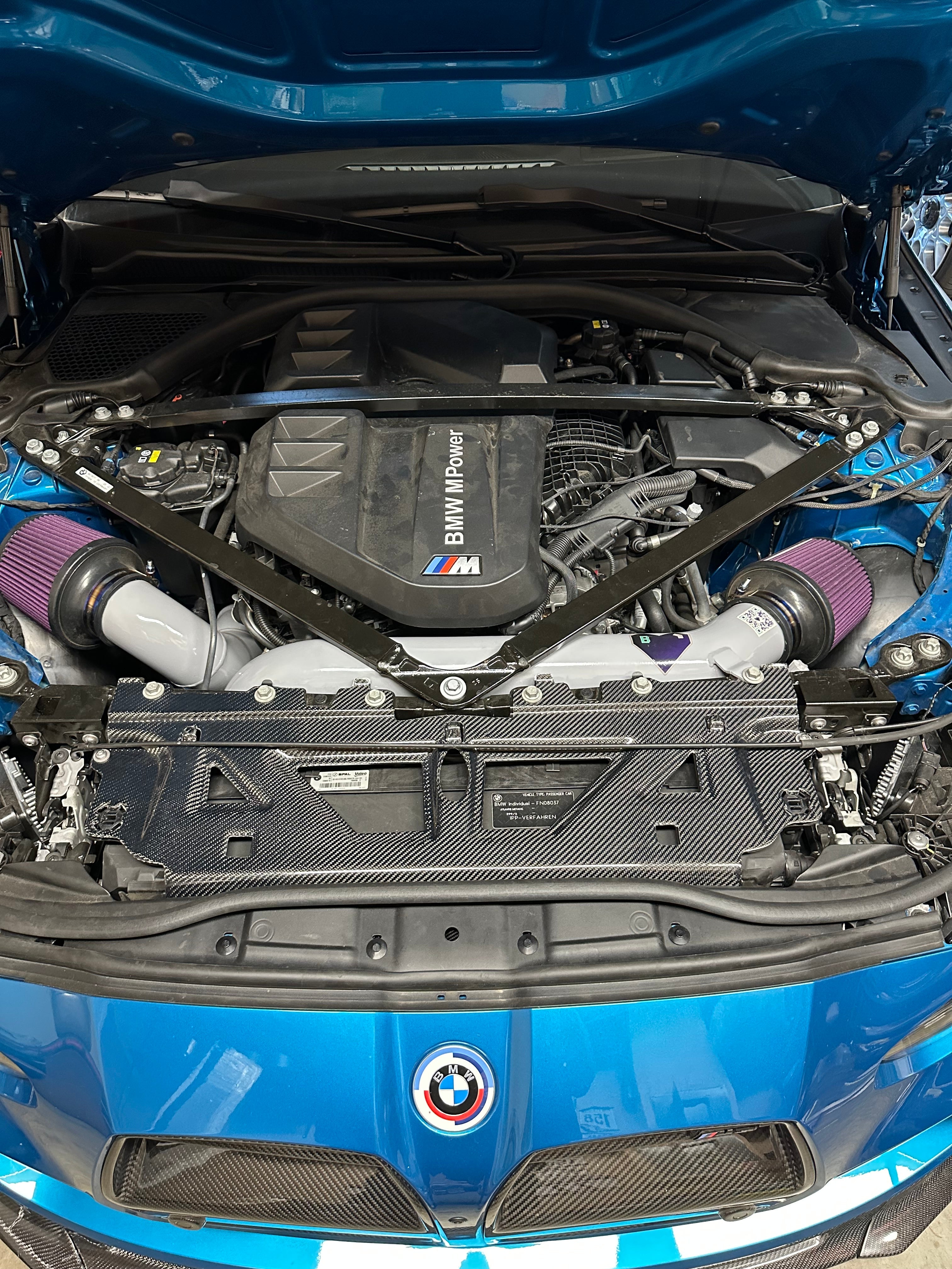 Dry Carbon Fiber Cooling Shroud Cover - BMW G80 M3 & G82 / G83 M4