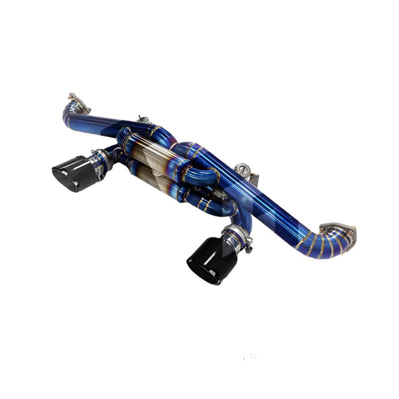 Titanium Valve Catback Performance Exhaust - Porsche 718 GT4 RS 4.0T
