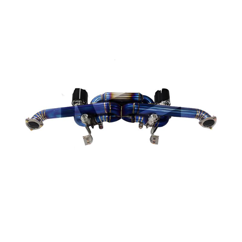 Titanium Valve Catback Performance Exhaust - Porsche 718 GT4 RS 4.0T