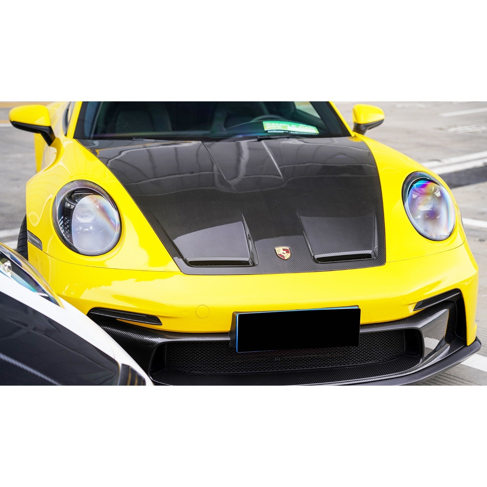 Dry Carbon Fiber GT3 Style Hood Bonnet - Porsche 911 Carrera S GT3