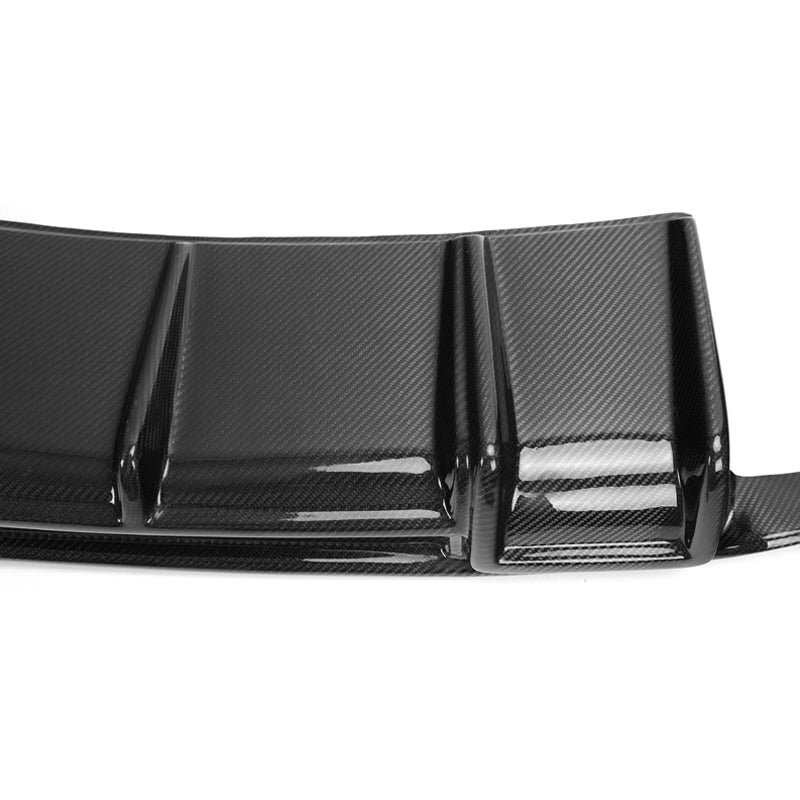 KB Style Carbon Fiber Rear Diffuser - Audi RS3 / S3 / A3 S Line