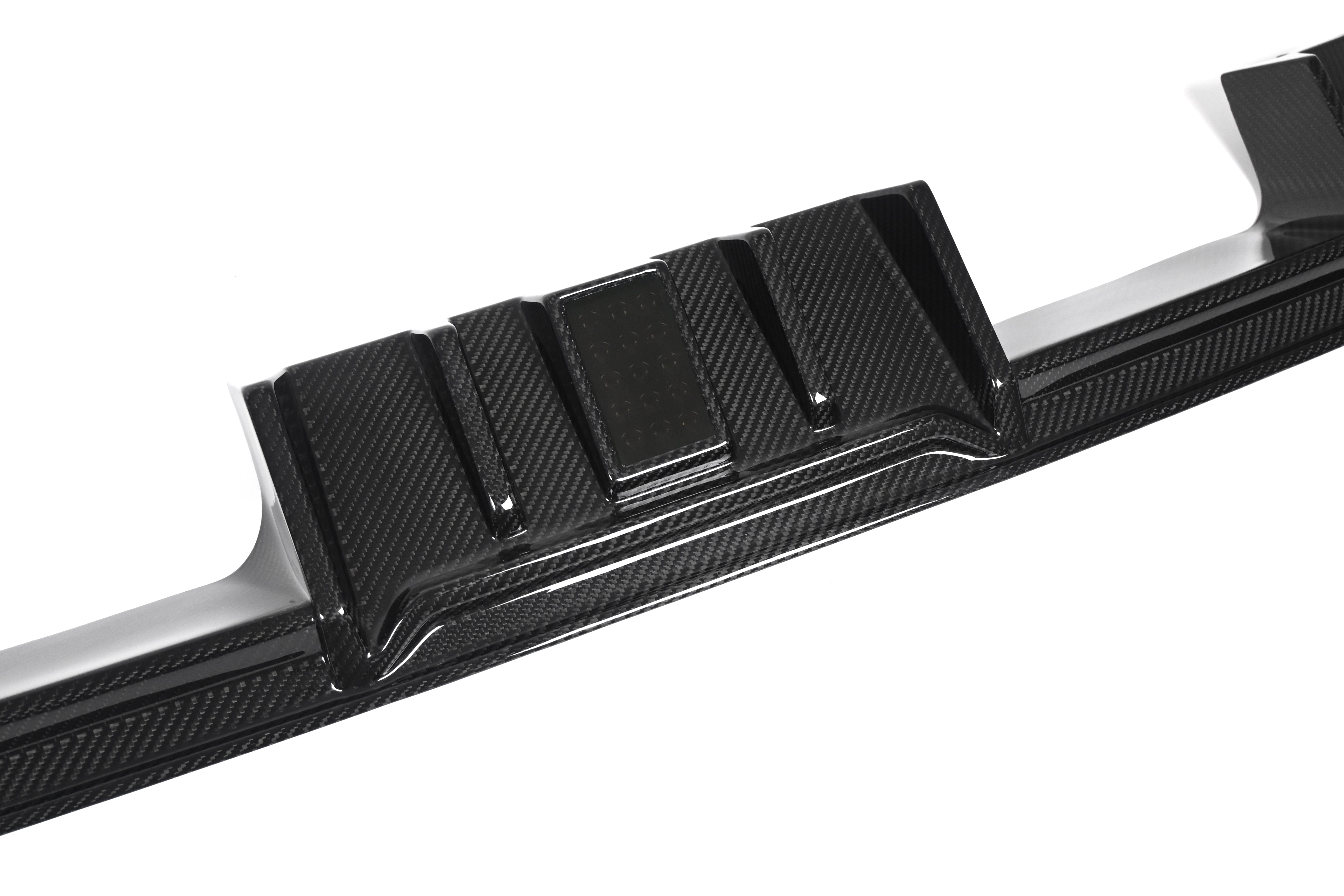 MHC Style Carbon Fiber Rear Diffuser with Break Light - BMW G80 M3 & G82/G83 M4