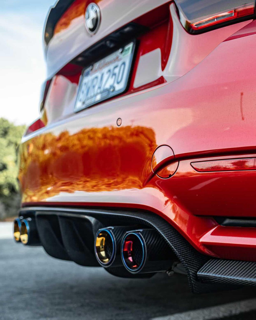 MP Style Carbon Fiber Exhaust Tip