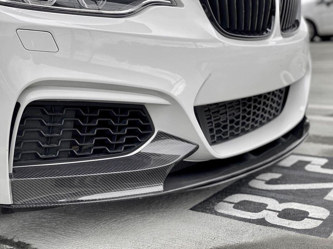 MP Style Carbon Fiber Front Lip - BMW F22 / F23 2 Series