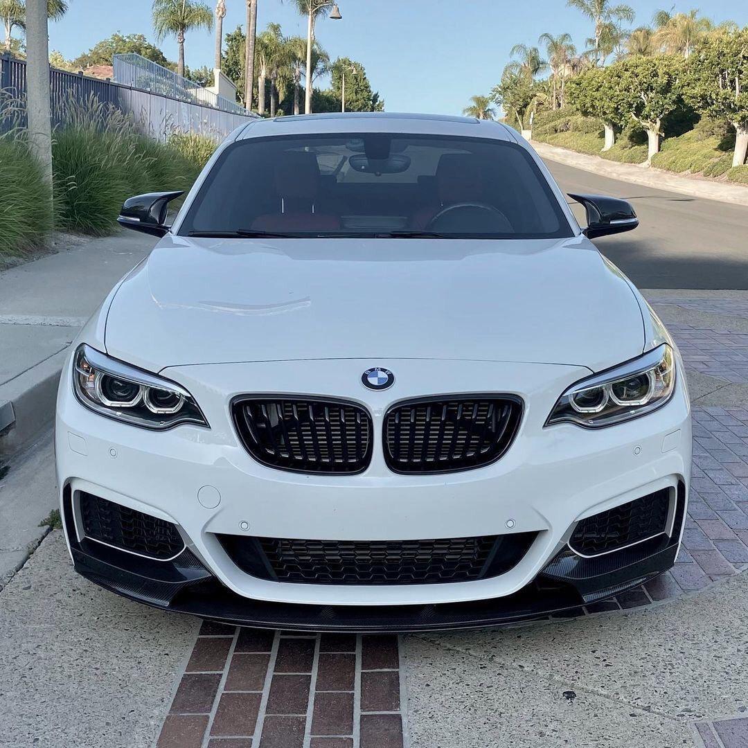 MP Style Carbon Fiber Front Lip - BMW F22 / F23 2 Series