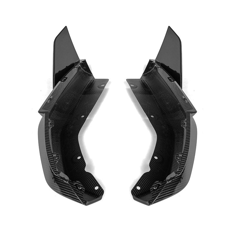 MP Style Carbon Fiber Rear Canard Splitters - BMW G80 M3 & G82/G83 M4