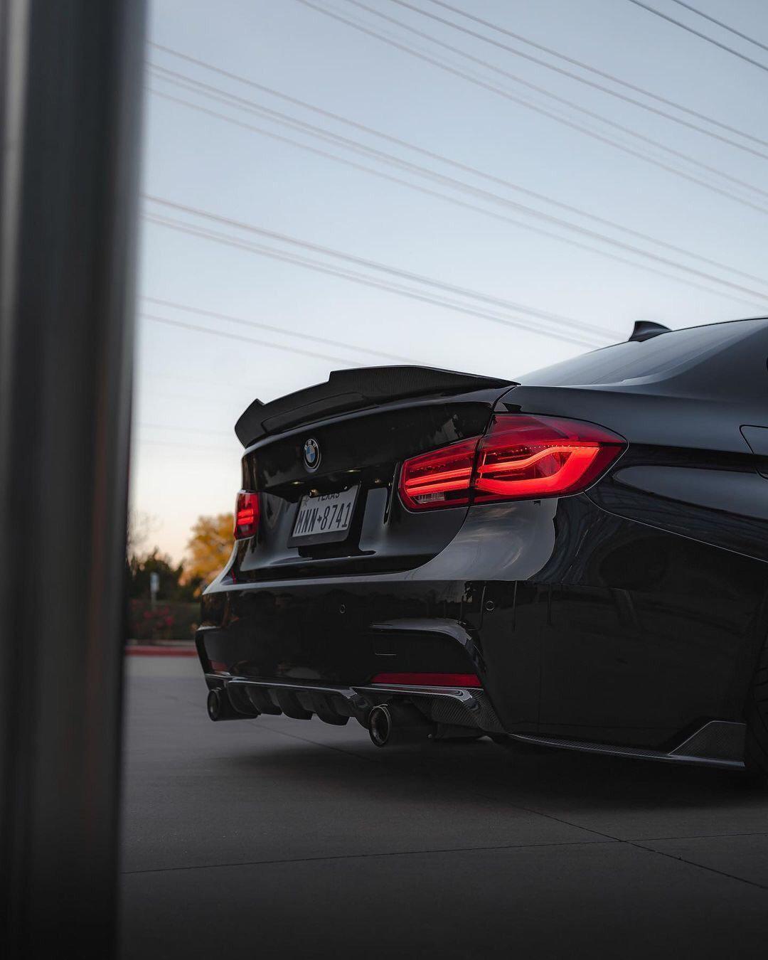 MP Style Carbon Fiber Rear Diffuser - BMW F30 3 Series