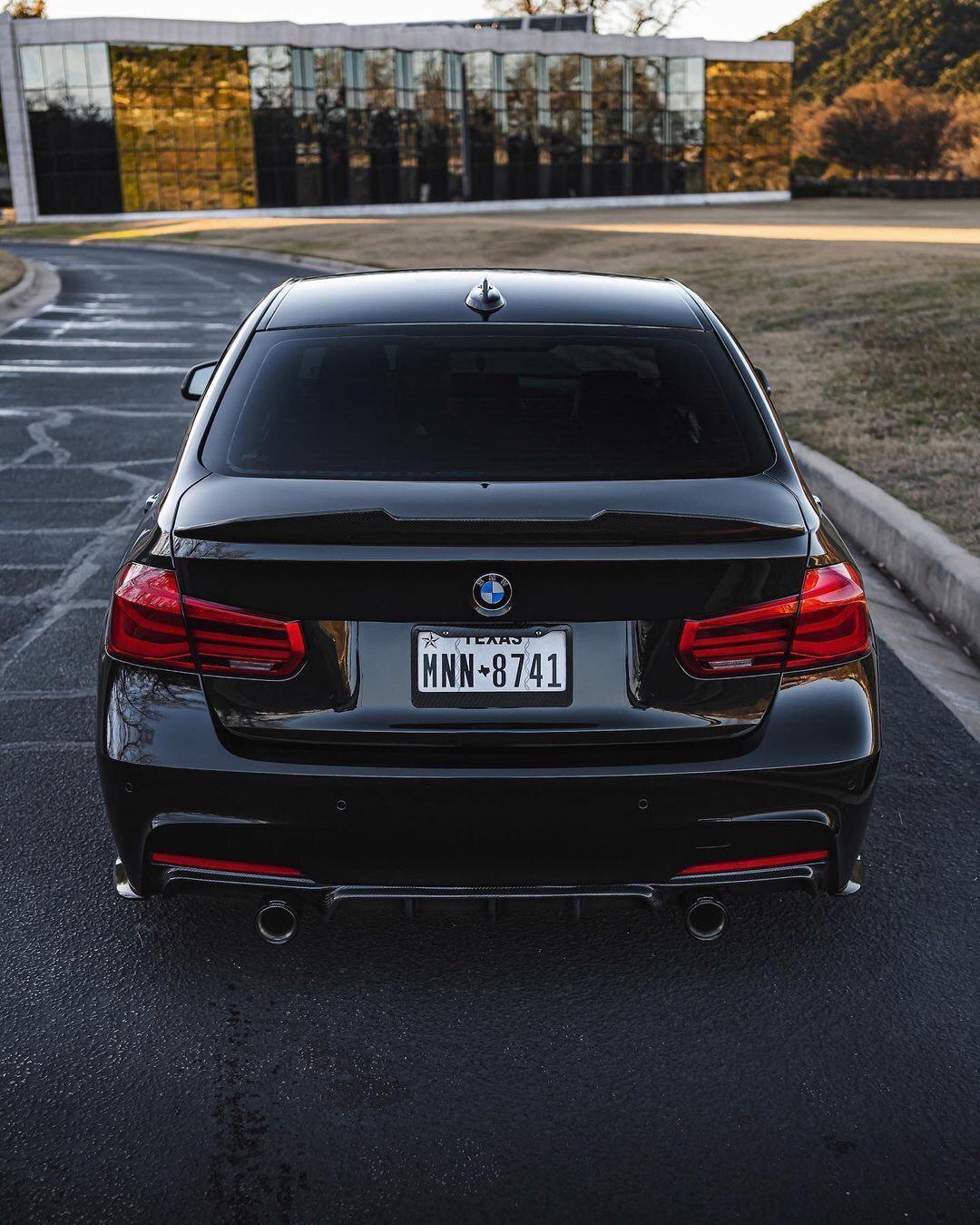 MP Style Carbon Fiber Rear Diffuser - BMW F30 3 Series