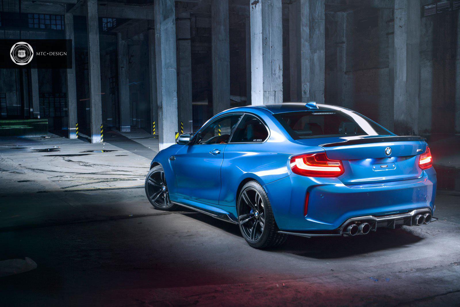 MTC Style Carbon Fiber Side Skirts - BMW F87 M2