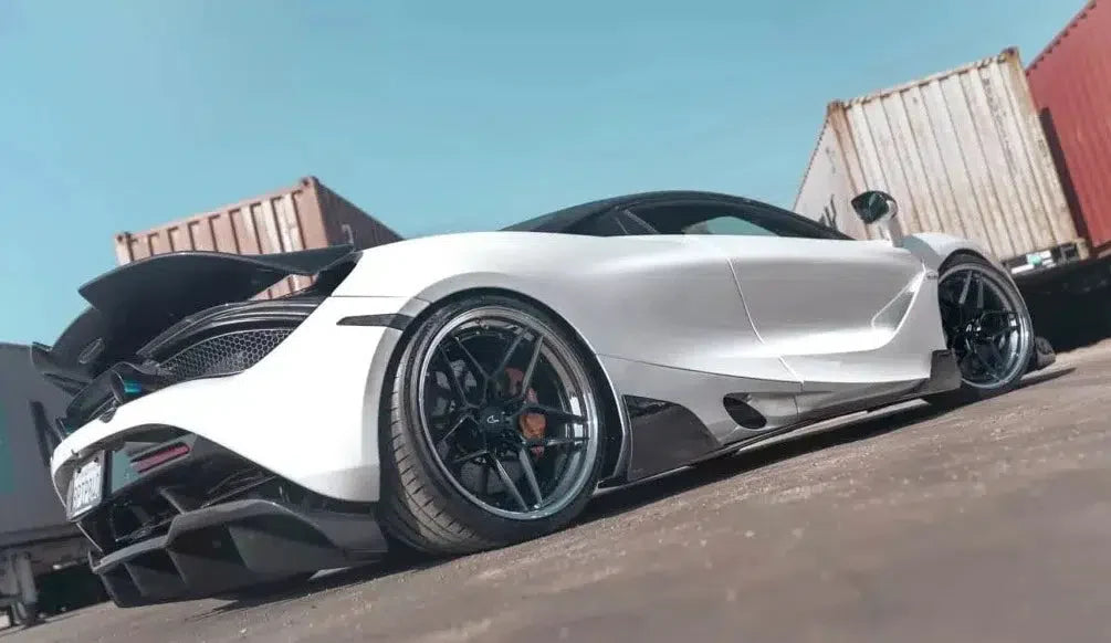 McLaren 720s/750s Artisan AP Carbon Fiber Side Skirt Extension