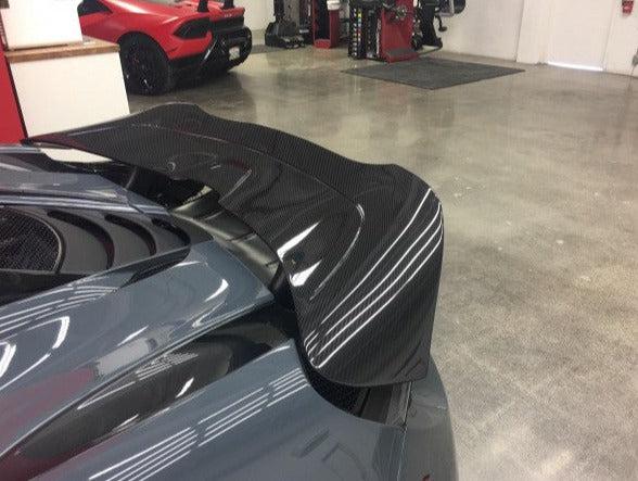 McLaren 720s/750s V Style Carbon Fiber Spoiler