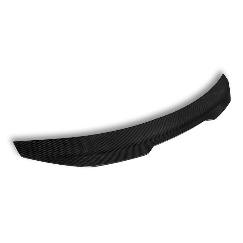 PSM Style Carbon Fiber Trunk Lip Spoiler - Audi B8.5 A4