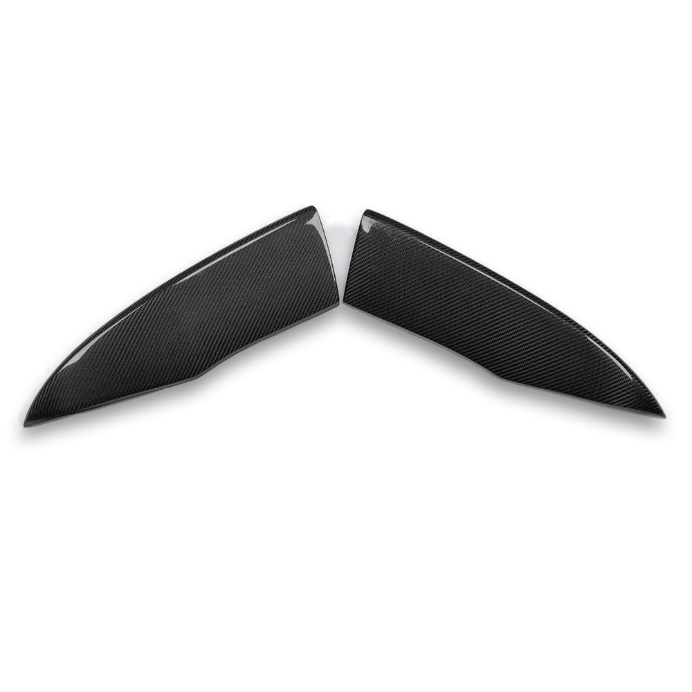 RS3 Style Carbon Fiber Rear Splitters - Audi S3 / A3 S Line