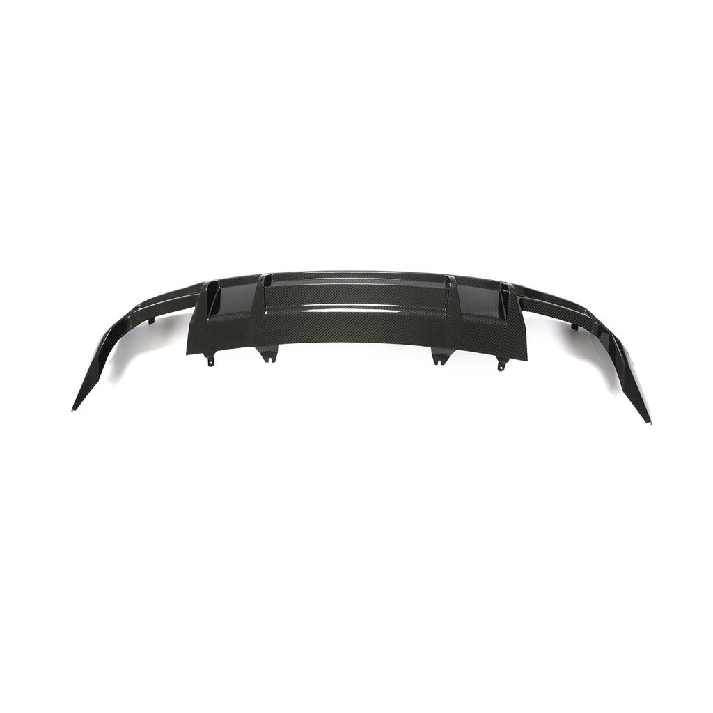 RS4 Style Carbon Fiber Rear Diffuser - Audi S4 / A4 B9 S Line