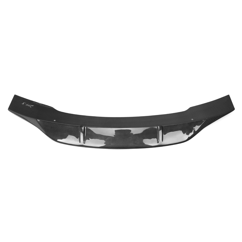 Renntech Style Carbon Fiber Trunk Lip Spoiler - Audi B8 A4