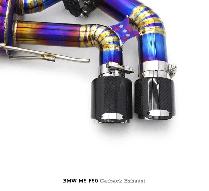 Titanium Valved Exhaust System - BMW M5 F90 M850i M8 F92 4.4T 2018-2023