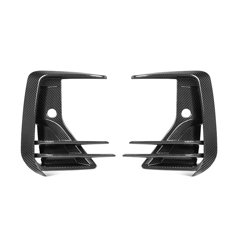 SQ style Dry Carbon Fiber Front Air Ducts Intakes - BMW G01 X3 & G02 X4