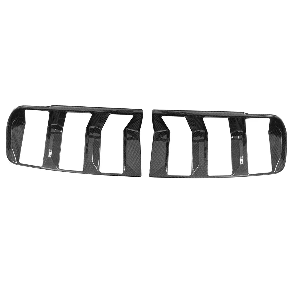 Dry Carbon Fiber Tail Light Trim - Ford Mustang 2024+