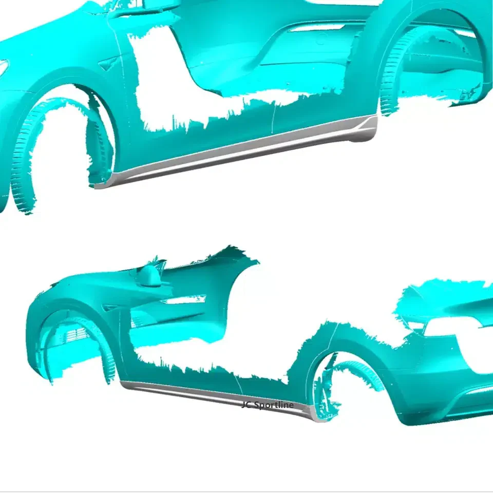 Carbon Fiber 991 Side Skirts For Porsche 911 991 Carrera 4 GTS 3.0T 2017-2019