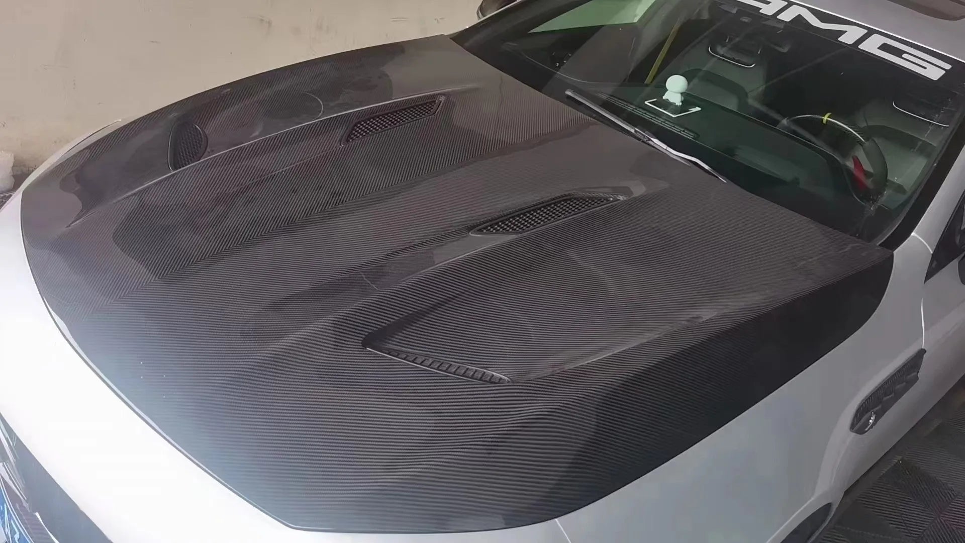 Carbon Fiber Vented Hood bonnet - Mercedes-Benz AMG GT43 GT50 GT53 GT63 GT