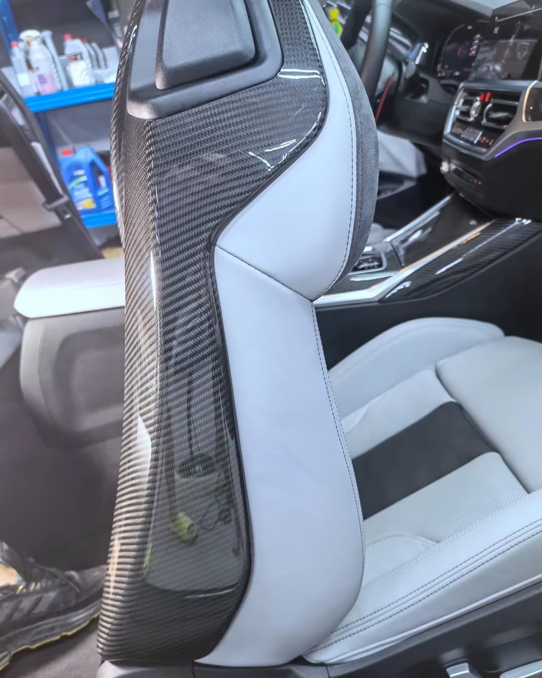 Pre-Preg Full Carbon Seat Back Set - BMW G87 & G42 2 Series