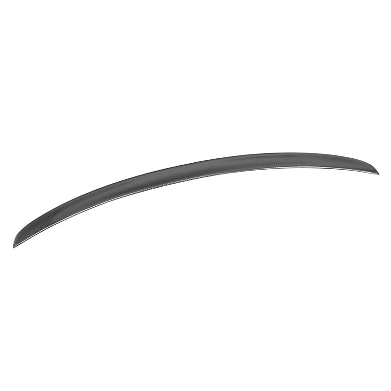 S4 Style Carbon Fiber Trunk Lip Spoiler - Audi B8.5 A4