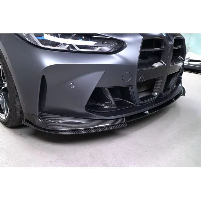 3D Style Carbon Fiber Front Lip - BMW G80 M3 & G82 / G83 M4