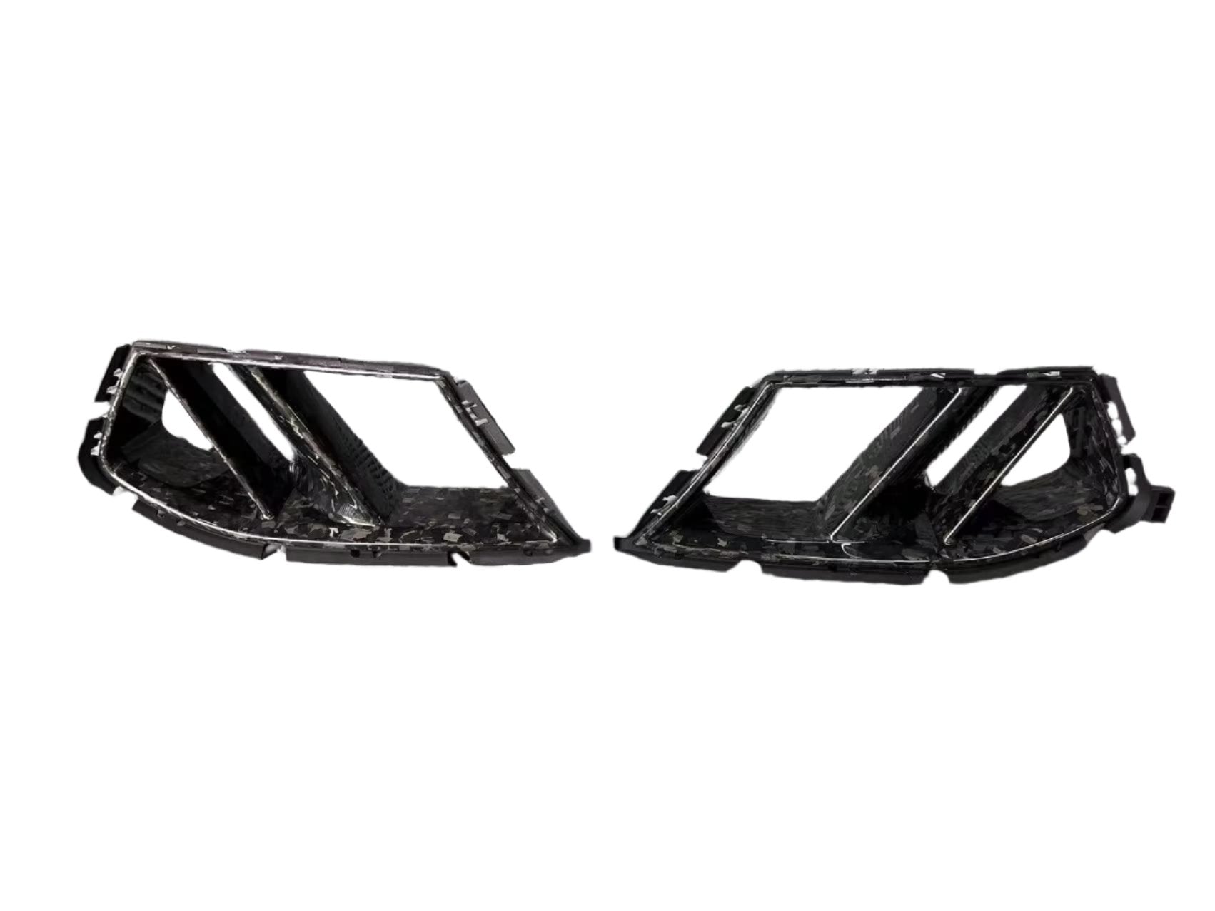 R Style Twin Fin Dry Carbon Fiber Air Ducts - BMW G80/G81/G82/G83 M3 & M4
