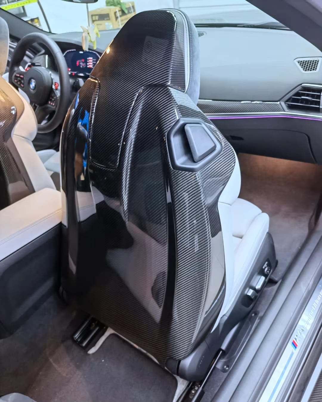 Pre-Preg Full Carbon Seat Back Set - BMW G87 & G42 2 Series