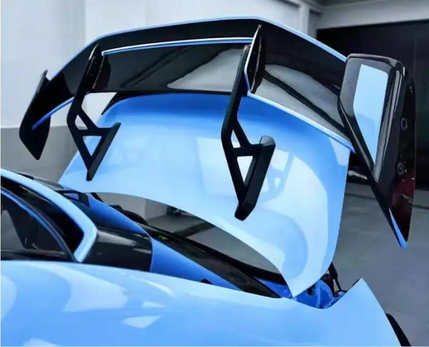 AD Style Carbon Fiber Swan Neck Wing - BMW G87 / F87 M2 & G42 / F22 2 series